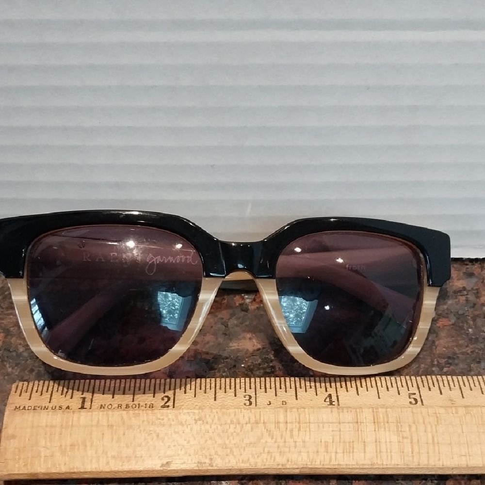 RAEN Black and Gold Frame Sunglasses